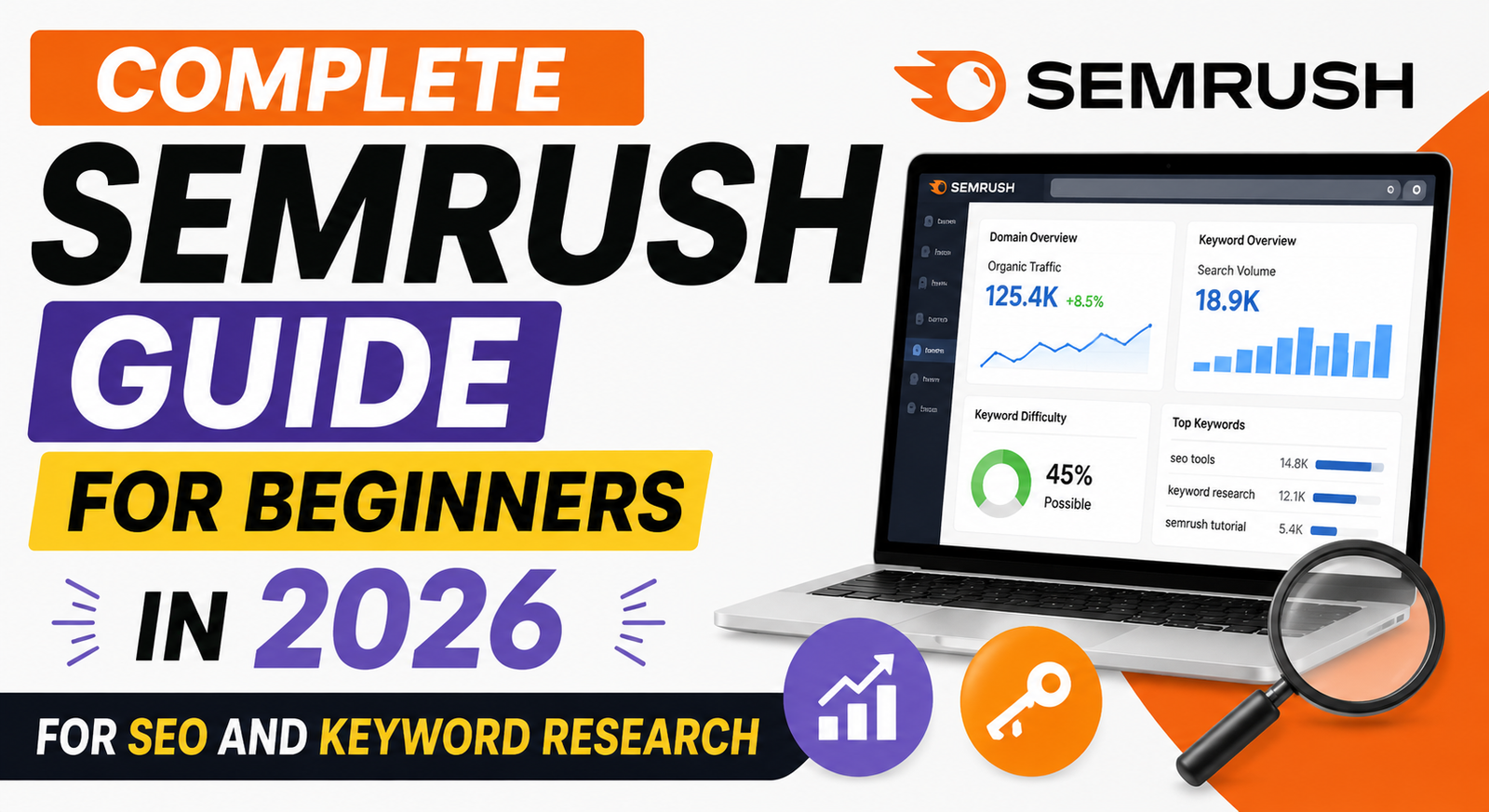 Complete Semrush Guide for Beginners in 2026 for SEO and Keyword Research