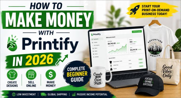 How to Make Money With Printify in 2026: Complete Beginner Guide