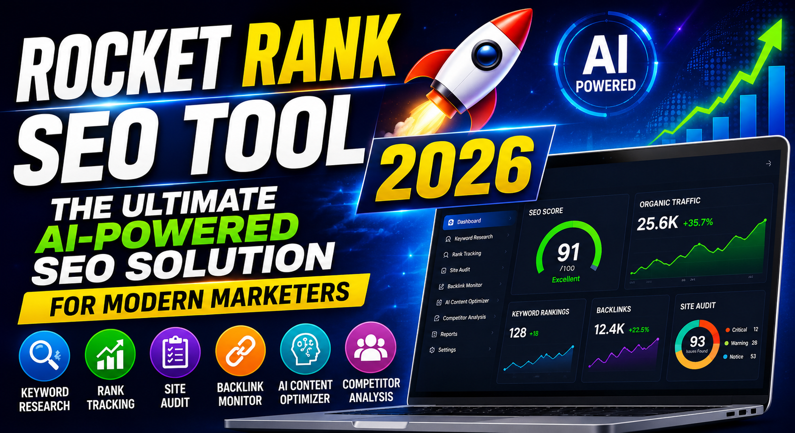 Rocket Rank SEO Tool 2026: The Ultimate AI-Powered SEO Solution for Modern Marketers