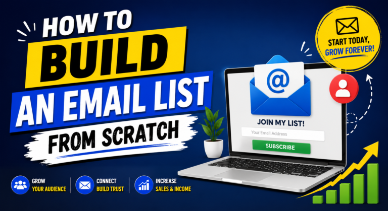 How to Build an Email List From Scratch