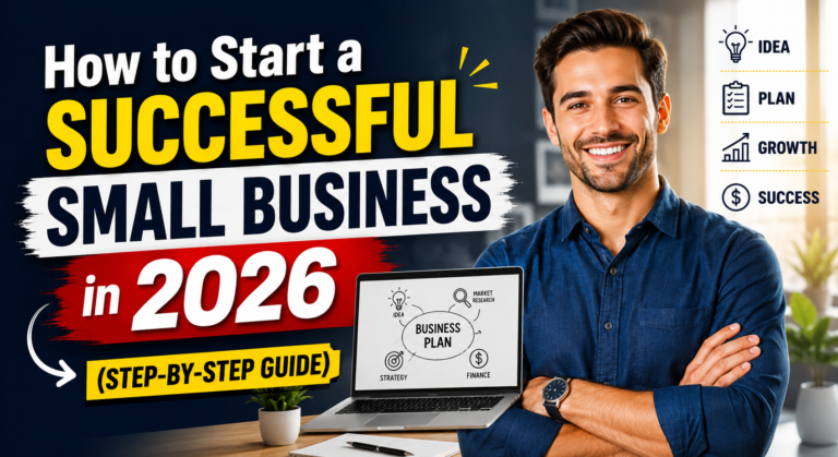 How to Start a Successful Small Business in 2026 (Step-by-Step Guide)