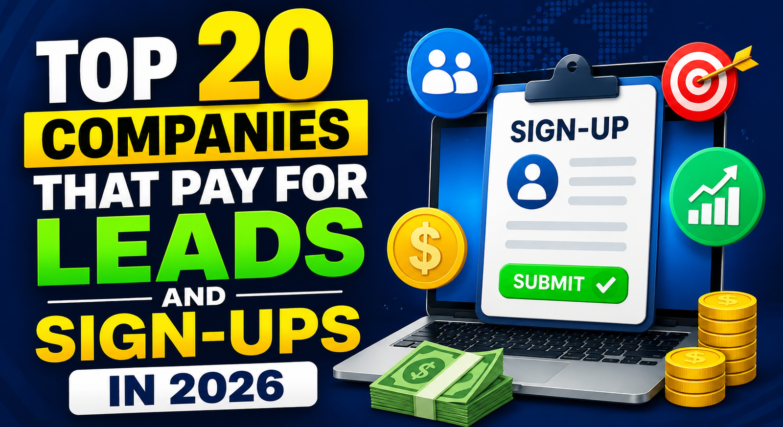 Top 20 Companies That Pay for Leads and Sign-Ups in 2026